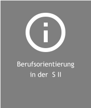 Berufsorientierung in der  S II